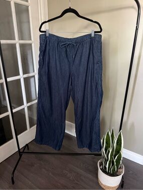 H&M Divided Wide Leg Pull-On Jeans (XL)